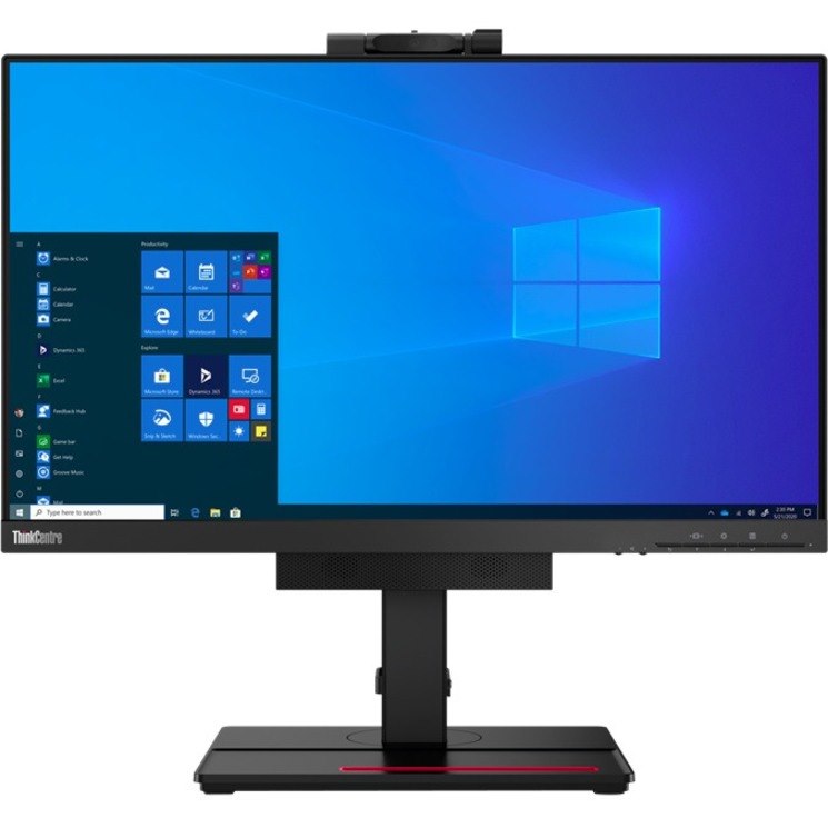 Lenovo ThinkCentre Tiny-In-One 24 Gen 4 24" Class Webcam Full HD LCD Monitor - 16:9 - Black