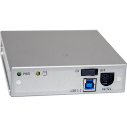CRU MoveDock Drive Bay Adapter - USB 3.0 Host Interface Internal/External - Silver