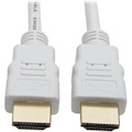 Eaton Tripp Lite Series High-Speed HDMI Cable, Gripping Connectors, 4K @30Hz (M/M), White, 16 ft. (4.88 m)
