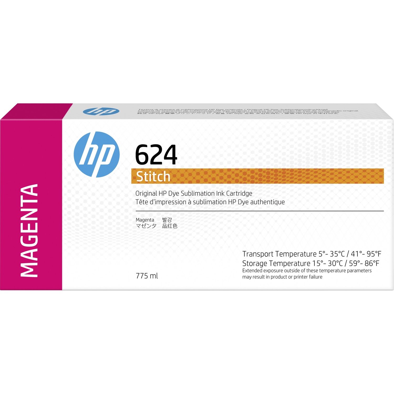 HP 624 Original Inkjet Ink Cartridge - Magenta Pack