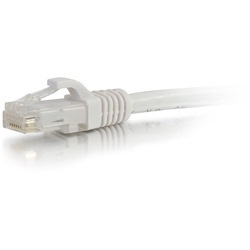 C2G 30ft Cat6a Unshielded Ethernet Cable Cat 6a Network Patch Cable - White