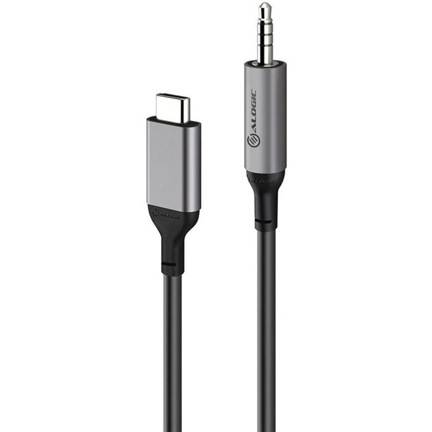 Alogic 1.50 m Mini-phone/USB Audio Cable for Speaker, Tablet, Mobile Phone, Notebook, Audio Device, Amplifier