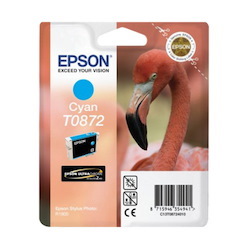 Epson UltraChrome T0872 Original Inkjet Ink Cartridge - Cyan Pack