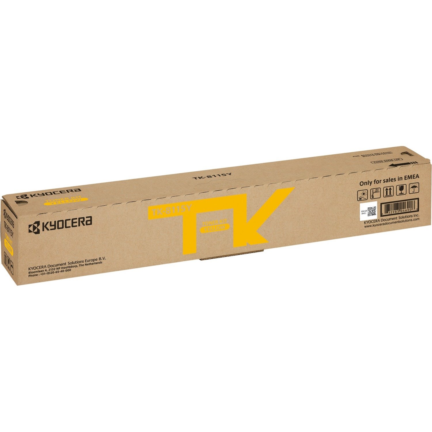 Kyocera TK-8115Y Original Laser Toner Cartridge - Yellow Pack