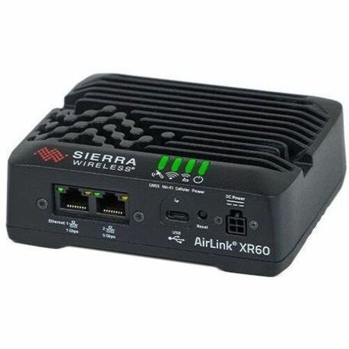 Sierra Wireless AirLink XR60 Wi-Fi 6 IEEE 802.11ax 2 SIM Ethernet Modem/Wireless Router