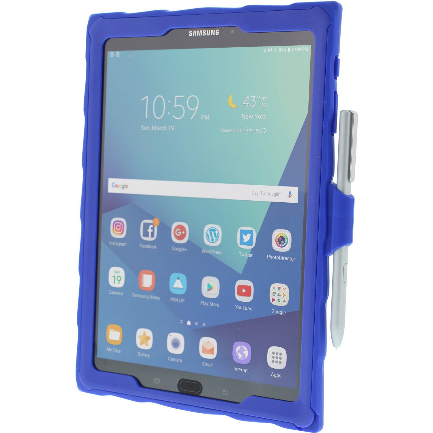 Gumdrop DropTech Clear Samsung Galaxy Tab S3 Case