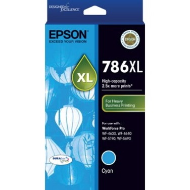 Epson DURABrite Ultra 786XL Original High Yield Inkjet Ink Cartridge - Cyan Pack