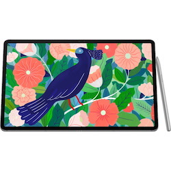Samsung Galaxy Tab S7+ SM-T970 Tablet - 12.4" WQXGA+ - Qualcomm Snapdragon 865 Plus Octa-core - 8 GB - 256 GB Storage - Android 10 - Mystic Silver