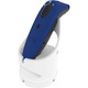 Socket Mobile SocketScan&reg; S730, Laser Barcode Scanner, Blue & White Charging Dock