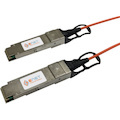 ENET Cisco Compatible QSFP-H40G-AOC10M TAA Compliant Functionally Identical 40G QSFP+ to QSFP+ Active Optical Cable (AOC) Assembly 10m
