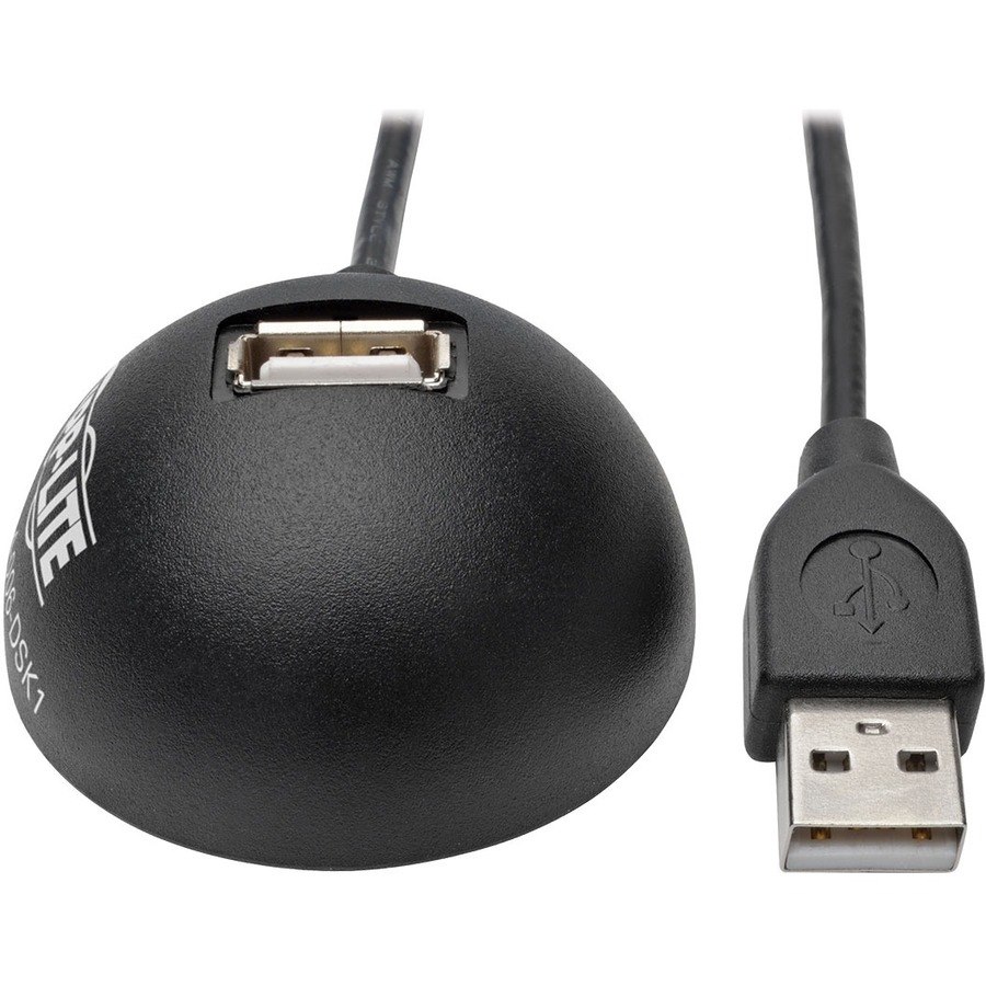 Tripp Lite by Eaton 5ft 1-Port USB 2.0 Hi-Speed Desktop Gold A/A Extension Cable M/F
