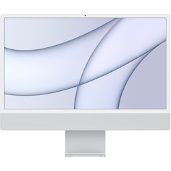 Apple iMac MGTF3X/A All-in-One Computer - Apple M1 Octa-core (8 Core) - 8 GB RAM - 256 GB SSD - 24" 4.5K 4480 x 2520 - Desktop - Silver