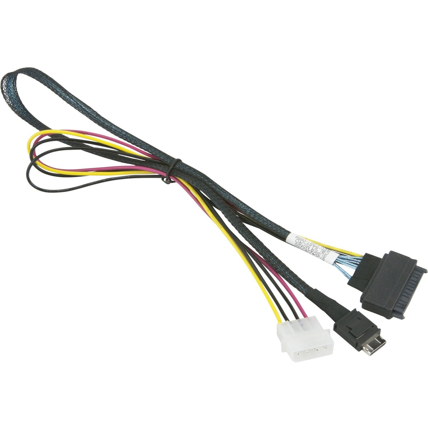 Supermicro 55cm OCuLink to PCIE SFF-8639 U.2 with Power Cable