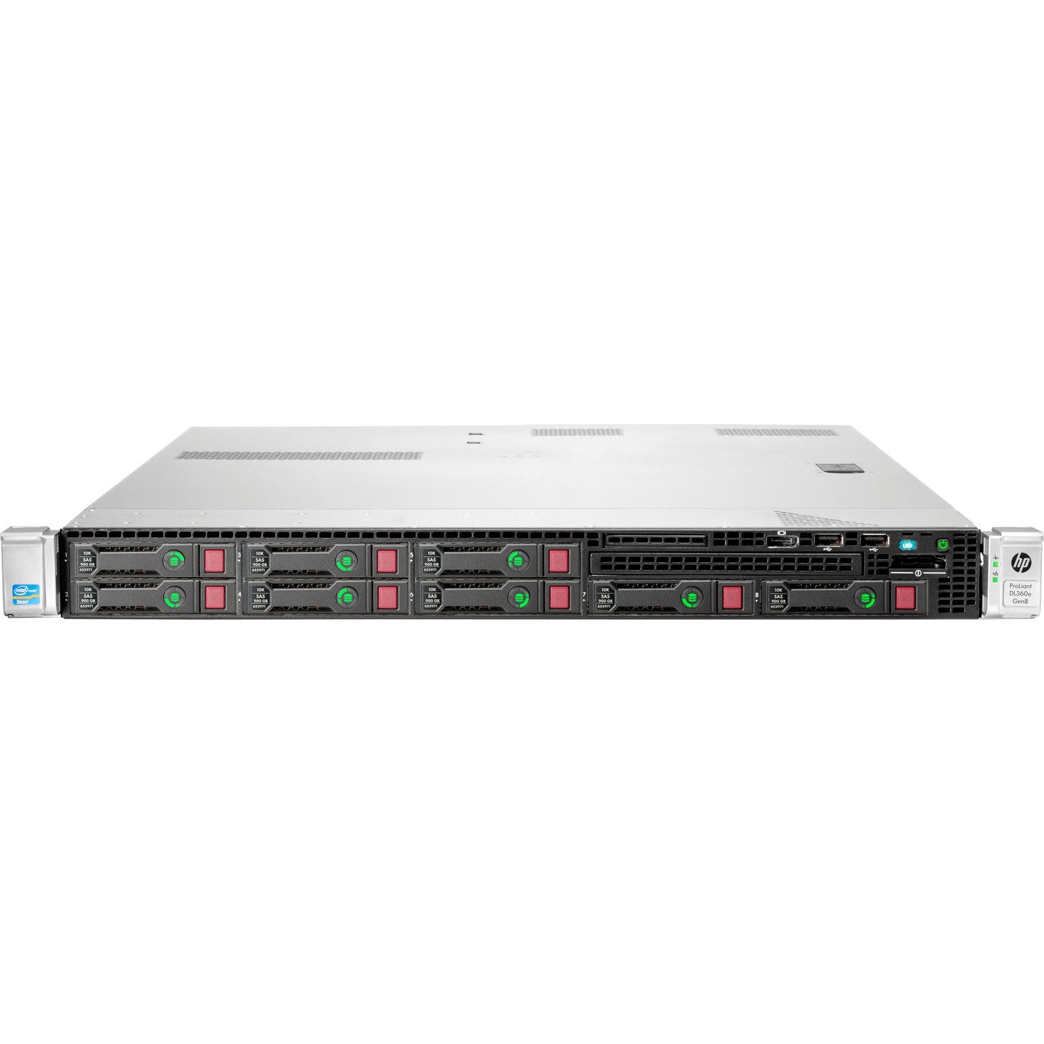 HPE ProLiant DL360p G8 1U Rack Server - 2 x Intel Xeon E5-2670 2.60 GHz - 32 GB RAM - Serial ATA/600, 6Gb/s SAS Controller