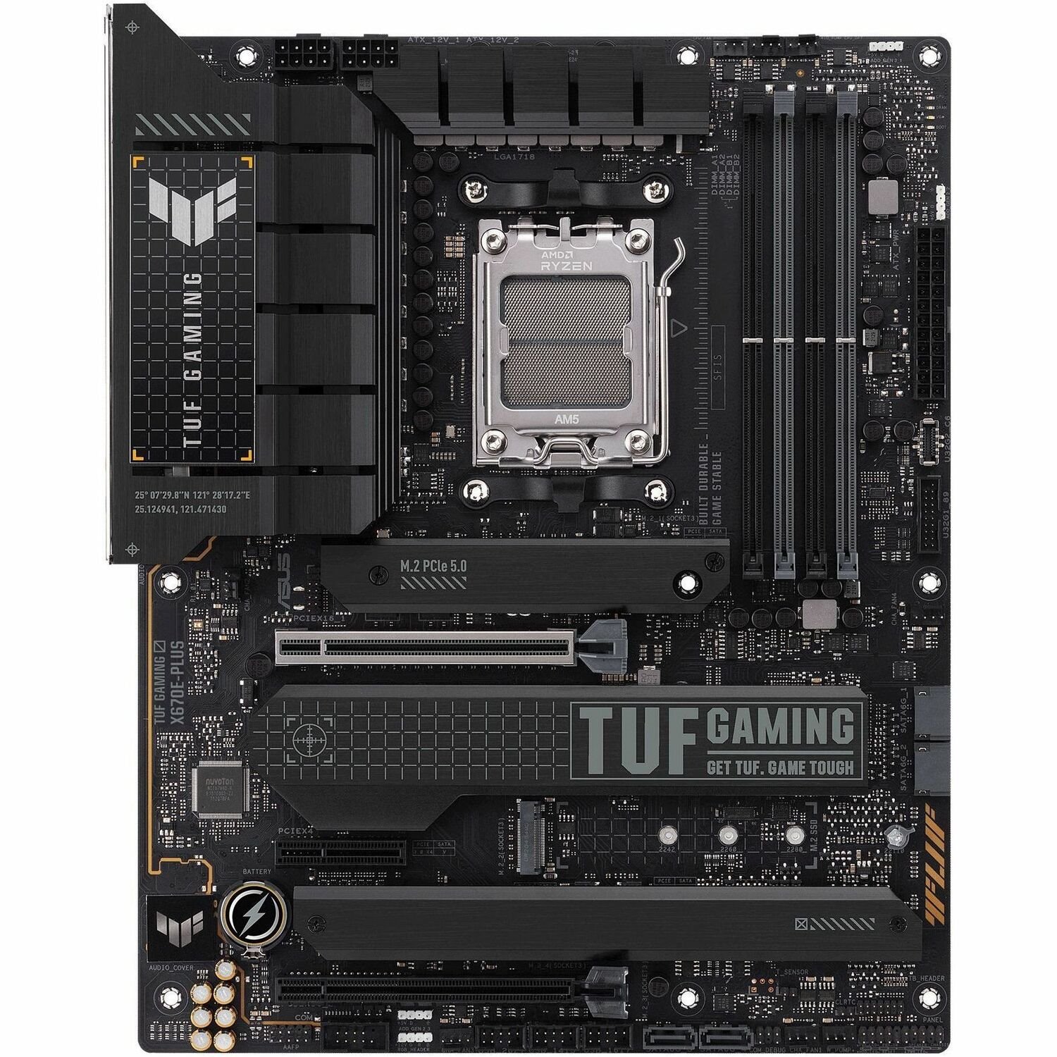 TUF GAMING X670E-PLUS Gaming Desktop Motherboard - AMD X670 Chipset - Socket AM5 - ATX