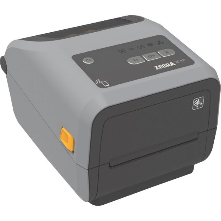 Zebra ZD421c Desktop Thermal Transfer Printer - Monochrome - Label/Receipt Print - USB - Yes - Bluetooth - Near Field Communication (NFC) - US