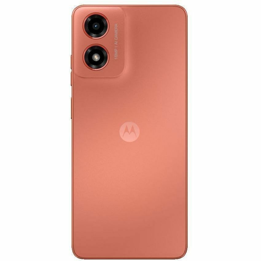 Motorola Mobility moto g04 64 GB Smartphone - 6.6" LCD HD+ 1612 x 720 - Octa-core (Cortex A75Dual-core (2 Core) 1.60 GHz + Cortex A55 Hexa-core (6 Core) 1.60 GHz - 4 GB RAM - Android 14 - 4G - Sunrise Orange