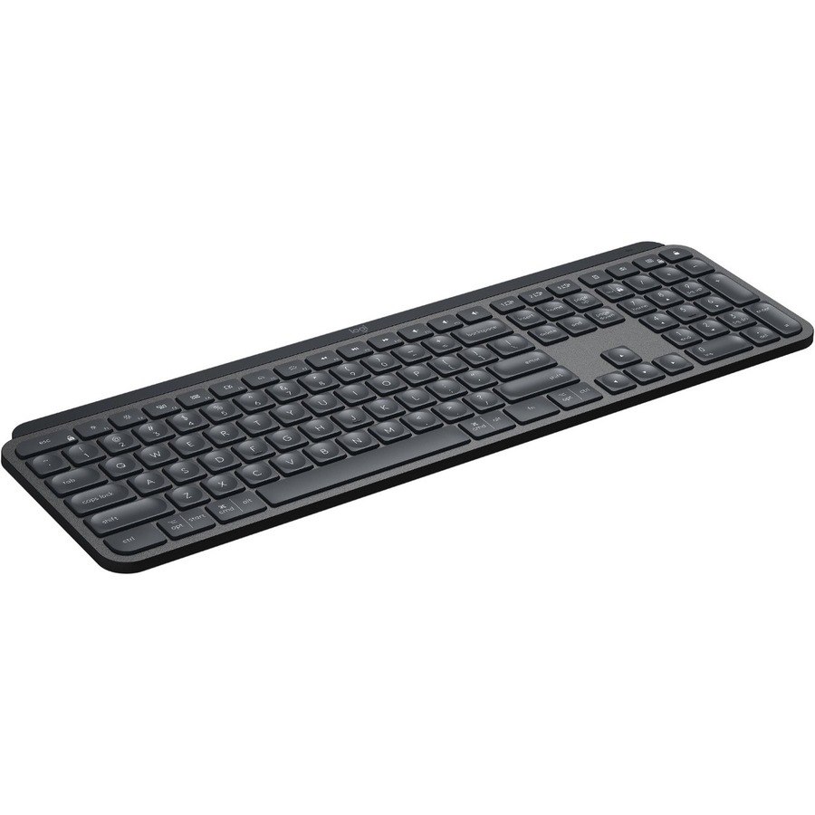 Logitech MX Keys Keyboard - Wireless Connectivity - USB Interface - English (UK) - QWERTY Layout