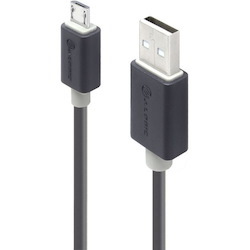 Alogic 1 m Micro-USB/USB Data Transfer Cable for Mobile Device, Phone, Tablet, PDA, GPS, Computer, Wall Charger - 1