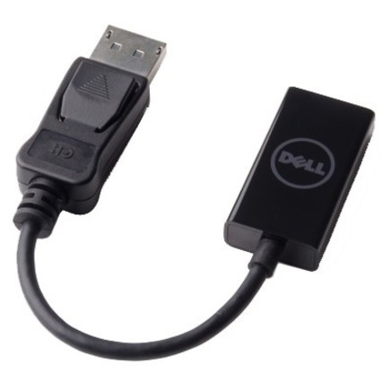 Dell 20.32 cm DisplayPort/HDMI A/V Cable for Audio/Video Device, Monitor, Projector, HDTV, Notebook