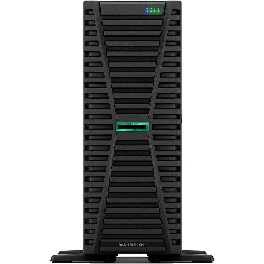 HPE ProLiant ML350 G11 4U Tower Server - 1 x Intel Xeon Silver 4509Y 2.60 GHz - 32 GB RAM - Serial Attached SCSI (SAS), Serial ATA Controller