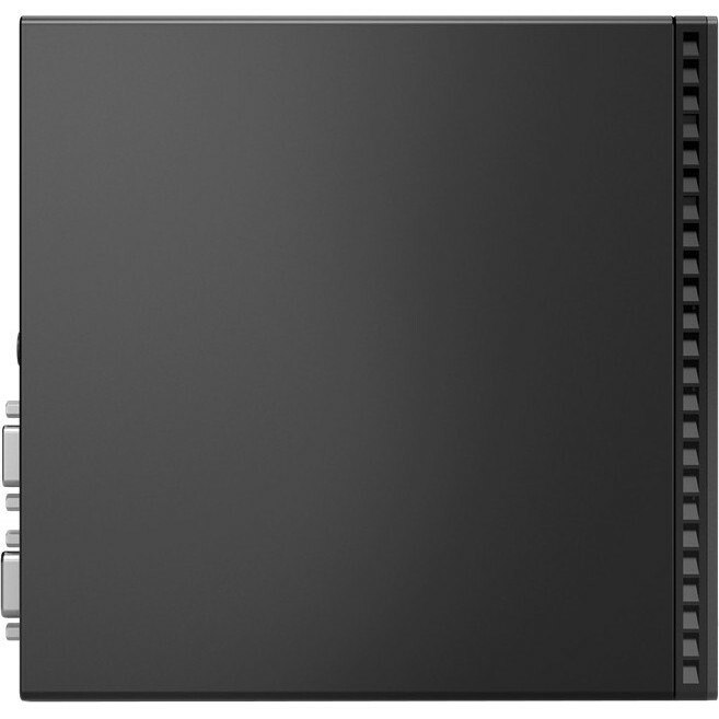 Lenovo ThinkCentre M80q Gen 3 11U1001CCA Desktop Computer - Intel Core i7 12th Gen i7-12700T Dodeca-core (12 Core) - 16 GB RAM DDR5 SDRAM - 512 GB NVMe M.2 PCI Express PCI Express NVMe 4.0 x4 SSD - Tiny - Black