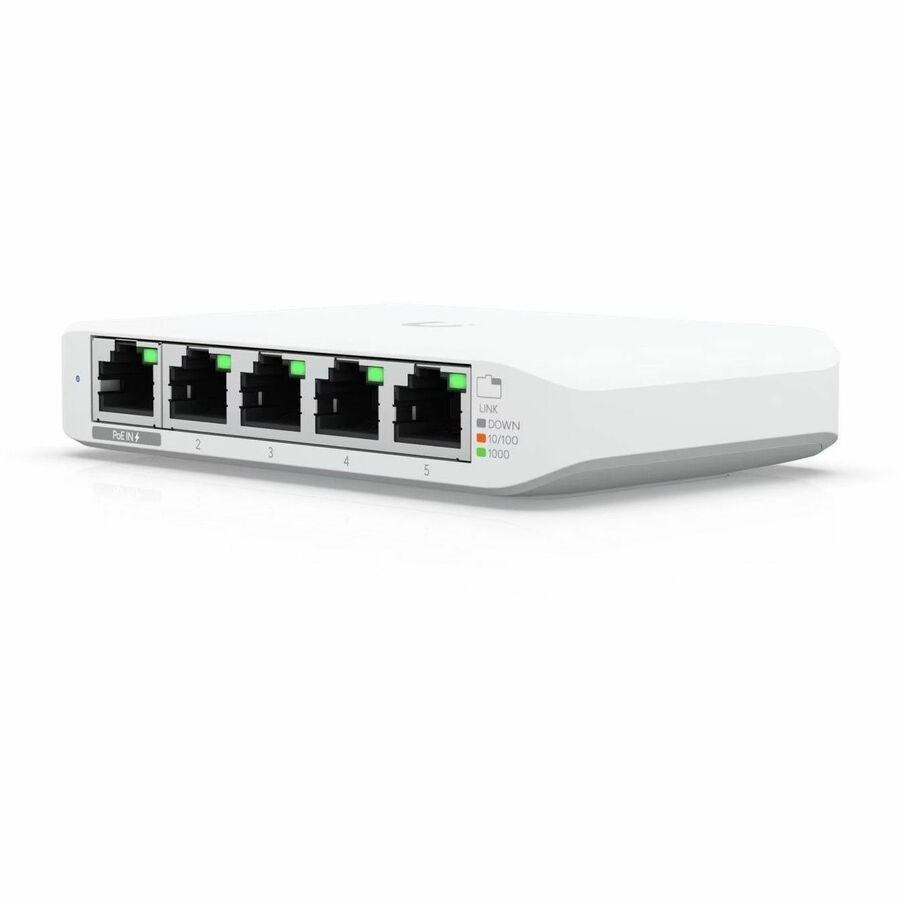 Ubiquiti USW-Flex-Mini 5 Ports Manageable Ethernet Switch - Gigabit Ethernet - 10/100/1000Base-T