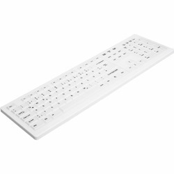Active Key Keyboard - Cable Connectivity - USB 1.1 Interface - English (UK) - White