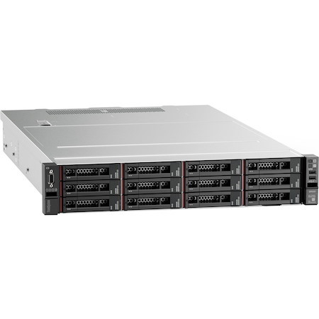 Lenovo ThinkSystem SR550 7X04A079AU 2U Rack Server - 1 x Intel Xeon Silver 4210 2.20 GHz - 16 GB RAM - Serial ATA/600, 12Gb/s SAS Controller