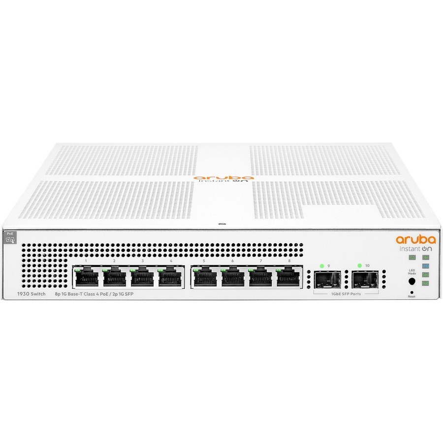 HPE Instant On 1930 8G Class4 PoE 2SFP 124W Switch