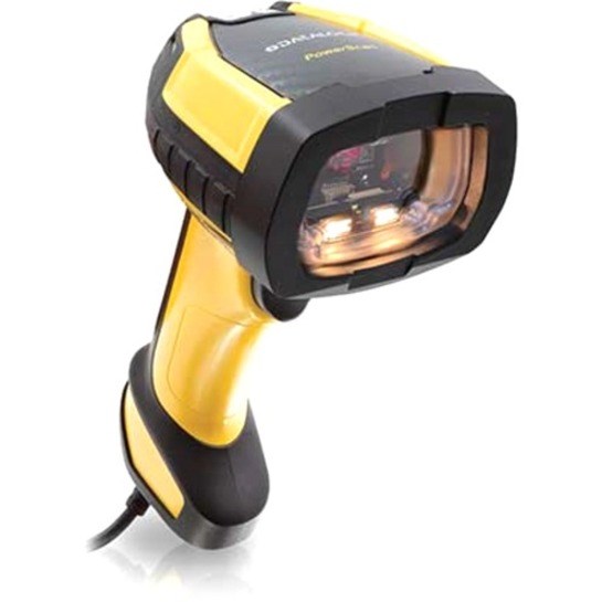 Datalogic PowerScan PM9600-SR Industrial, Warehouse, Manufacturing, Logistics, Retail, Inventory Handheld Barcode Scanner - Wireless Connectivity - Black, Yellow
