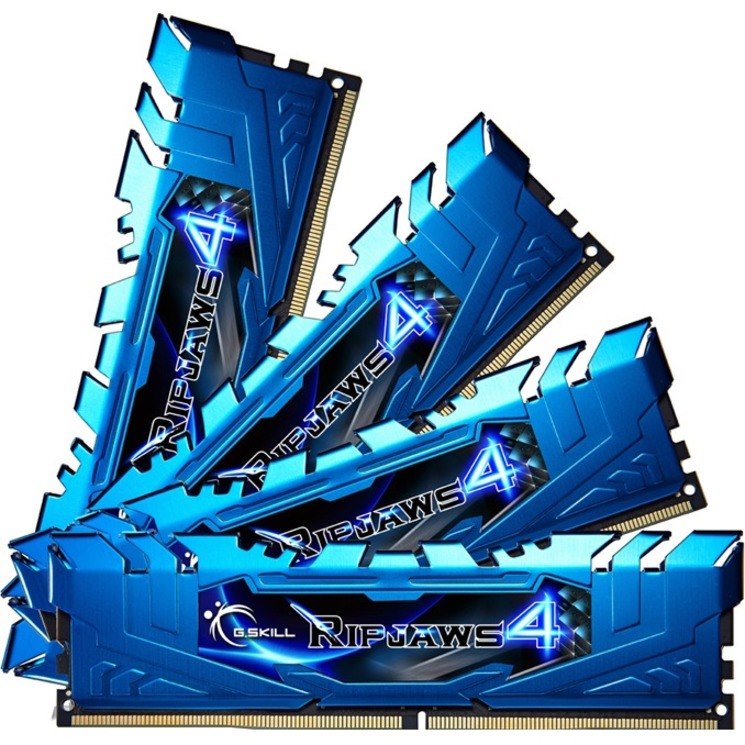 G.SKILL Ripjaws 4 RAM Module - 32 GB (4 x 8GB) - DDR4-2400/PC4-19200 DDR4 SDRAM - 2400 MHz - CL15 - 1.20 V