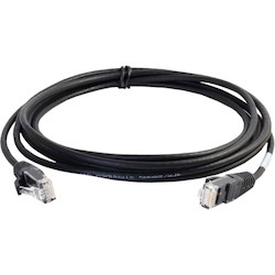 C2G 1.5ft Cat6 Snagless Unshielded (UTP) Slim Network Patch Cable - Black