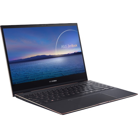 Asus ZenBook Flip S UX371 UX371EA-XB76T 13.3" Touchscreen Convertible Notebook - 4K UHD - 3840 x 2160 - Intel Core i7 11th Gen i7-1165G7 Quad-core (4 Core) 2.80 GHz - 16 GB Total RAM - 1 TB SSD - Jade Black