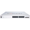 Fortinet FortiSwitch 400 FS-424E-POE 24 Ports Manageable Layer 3 Switch - Gigabit Ethernet, 10 Gigabit Ethernet - 10/100/1000Base-T, 10GBase-X