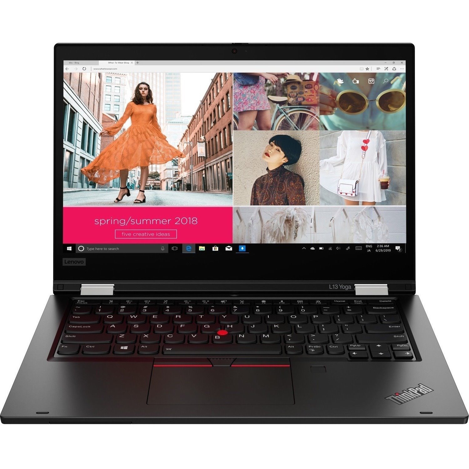 Lenovo ThinkPad L13 Yoga Gen 2 20VK0054US 13.3" Touchscreen Convertible 2 in 1 Notebook - Full HD - 1920 x 1080 - Intel Core i5 11th Gen i5-1135G7 Quad-core (4 Core) 2.40 GHz - 8 GB Total RAM - 8 GB On-board Memory - 256 GB SSD