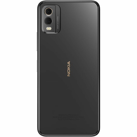 Nokia C32 64 GB Smartphone - 6.5" LCD 720 x 1600 - Octa-core (Cortex A55Quad-core (4 Core) 1.60 GHz + Cortex A55 Quad-core (4 Core) 1.20 GHz - 4 GB RAM - Android 13 - 4G - Charcoal