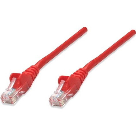 Intellinet Network Solutions Cat6 UTP Network Patch Cable, 25 ft (7.5 m), Red