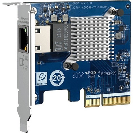 QNAP Single-port, 5-speed 10 GbE Network Expansion Card