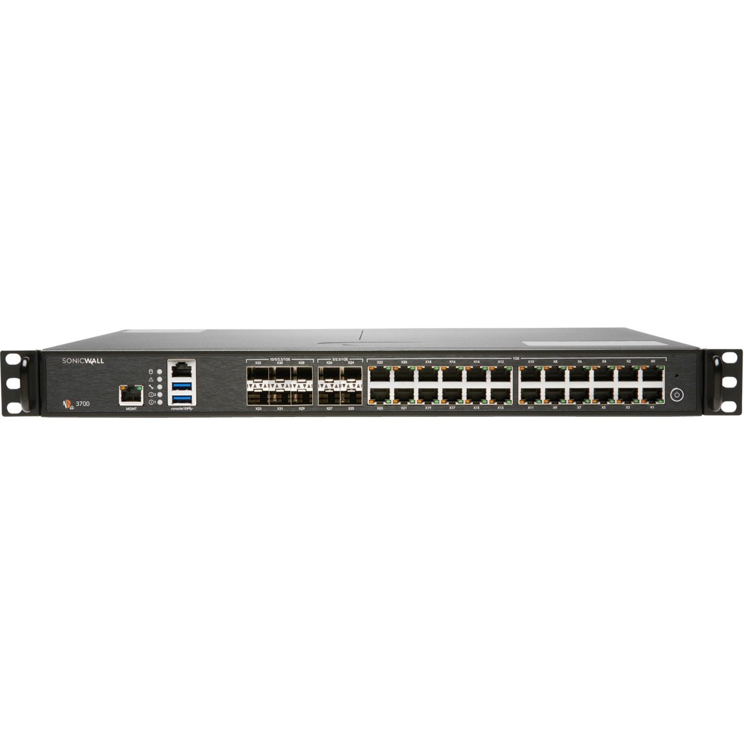SonicWall 3700 Network Security/Firewall Appliance - 3 Year Secure Upgrade Plus Essential Edition