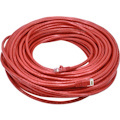 Monoprice Cat6 24AWG UTP Ethernet Network Patch Cable, 100ft Red