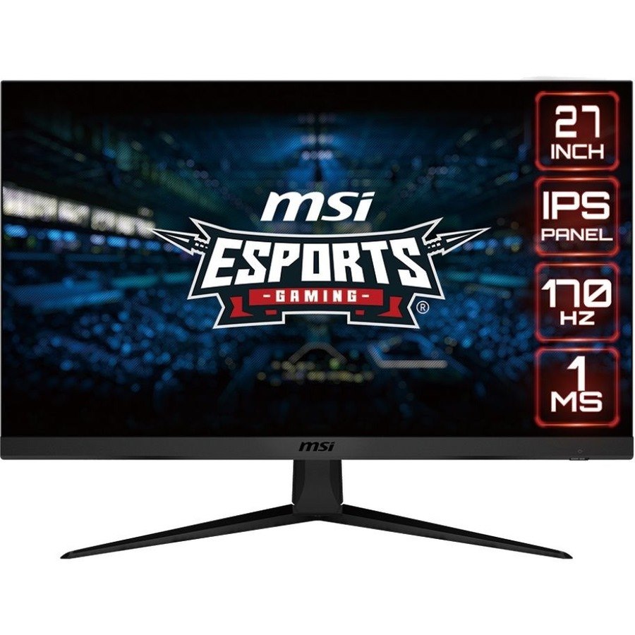 MSI Optix G2712 27" Class Full HD Gaming LCD Monitor - 16:9 - Metallic Black
