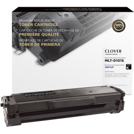 Clover Technologies Remanufactured Laser Toner Cartridge - Alternative for Samsung (MLT-D101S) - Black Pack