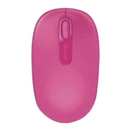 Microsoft Wireless Mobile 1850 Mouse - Radio Frequency - USB 2.0 - Optical - 3 Button(s) - Magenta