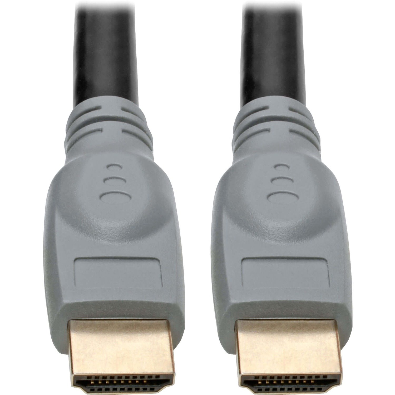 Eaton Tripp Lite Series 4K HDMI Cable (M/M) - 4K 60 Hz, HDR, 4:4:4, Gripping Connectors, Black, 25 ft.