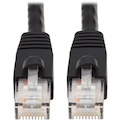 Eaton Tripp Lite Series Cat6a 10G Snagless UTP Ethernet Cable (RJ45 M/M), Black, 25 ft. (7.62 m)