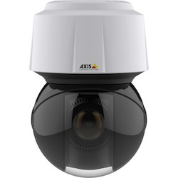 AXIS Q6128-E 8 Megapixel Indoor/Outdoor 4K Network Camera - Color - Dome - Black, White - TAA Compliant