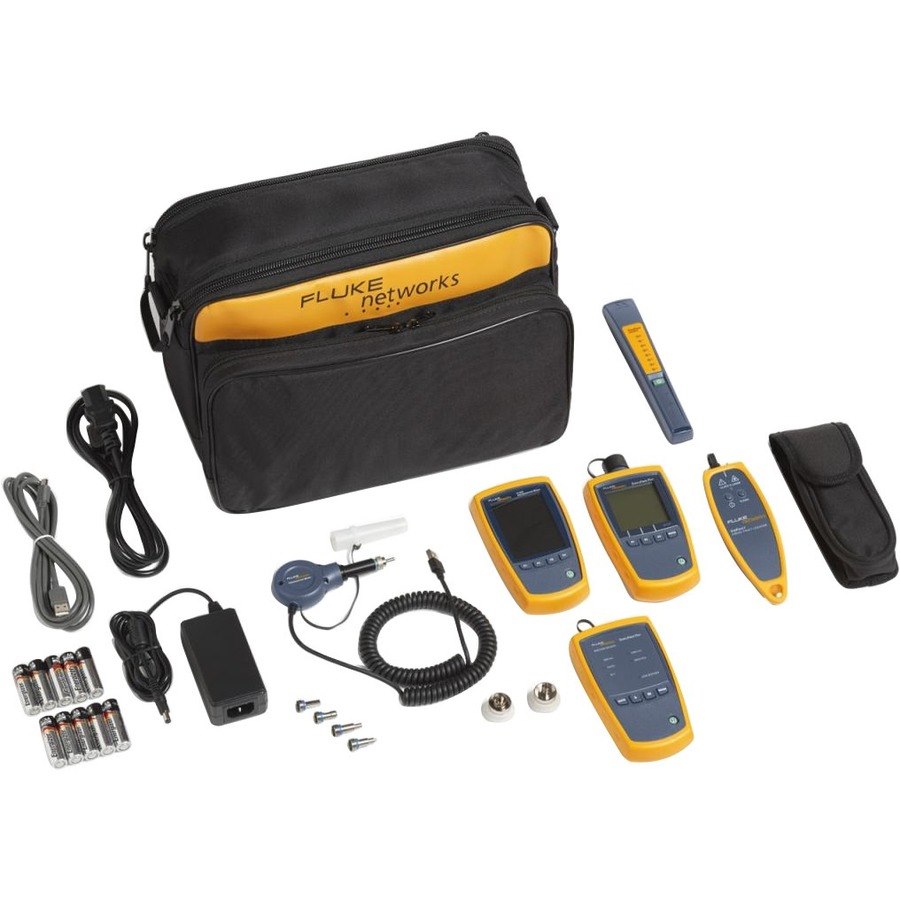 Fluke Networks Multimode Fiber Verification Kit with FI-500 FiberInspector Micro