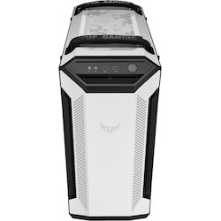 TUF Gaming Computer Case - EATX, ATX, Micro ATX, Mini ITX Motherboard Supported - Mid-tower - Metal, Tempered Glass - White