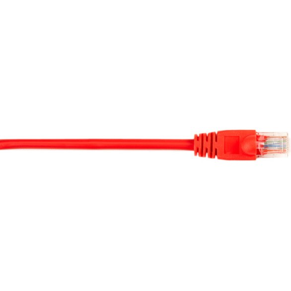 Black Box CAT5e Value Line Patch Cable, Stranded, Red, 4-ft. (1.2-m), 10-Pack